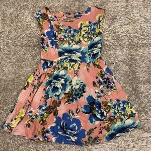 slim fit dress slacks Harper Floral Ruffle Fit & Flare Tie-Neck Dress Dresses – Jolie Vaughan  Boutique
